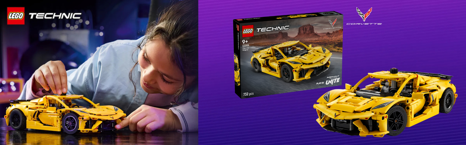 LEGO Technic Chevrolet Corvette Stingray (42205)